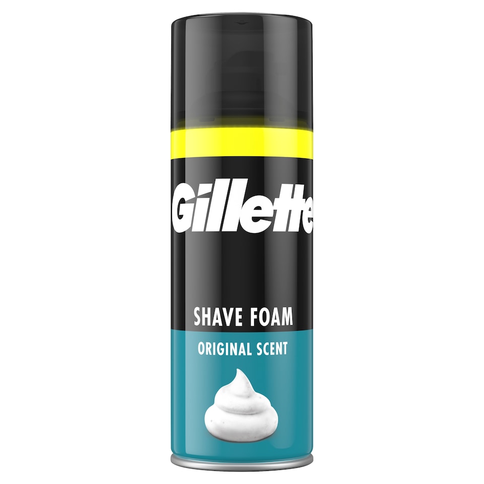 Gillette Original Scent Sensitive Shave Foam 400ml