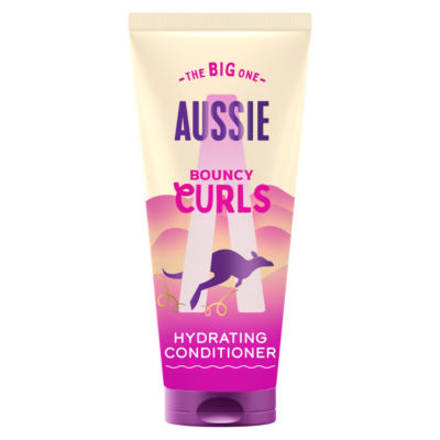 Aussie Bouncy Curls Hydrating Conditioner 275ml. For Wavy, Curly & Coily Hair