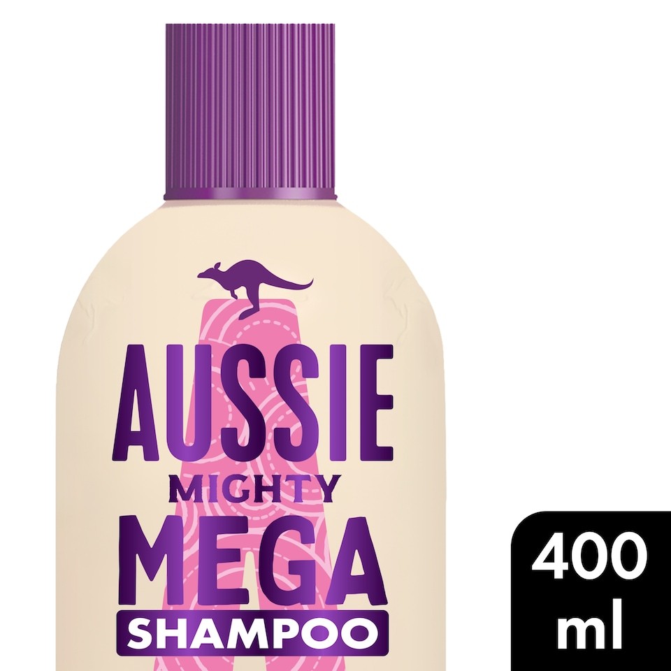 Aussie Mighty Mega Shampoo 400ml