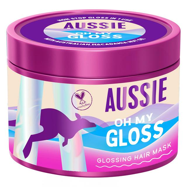 Aussie Oh My Gloss Glossing Hair Mask 500ml