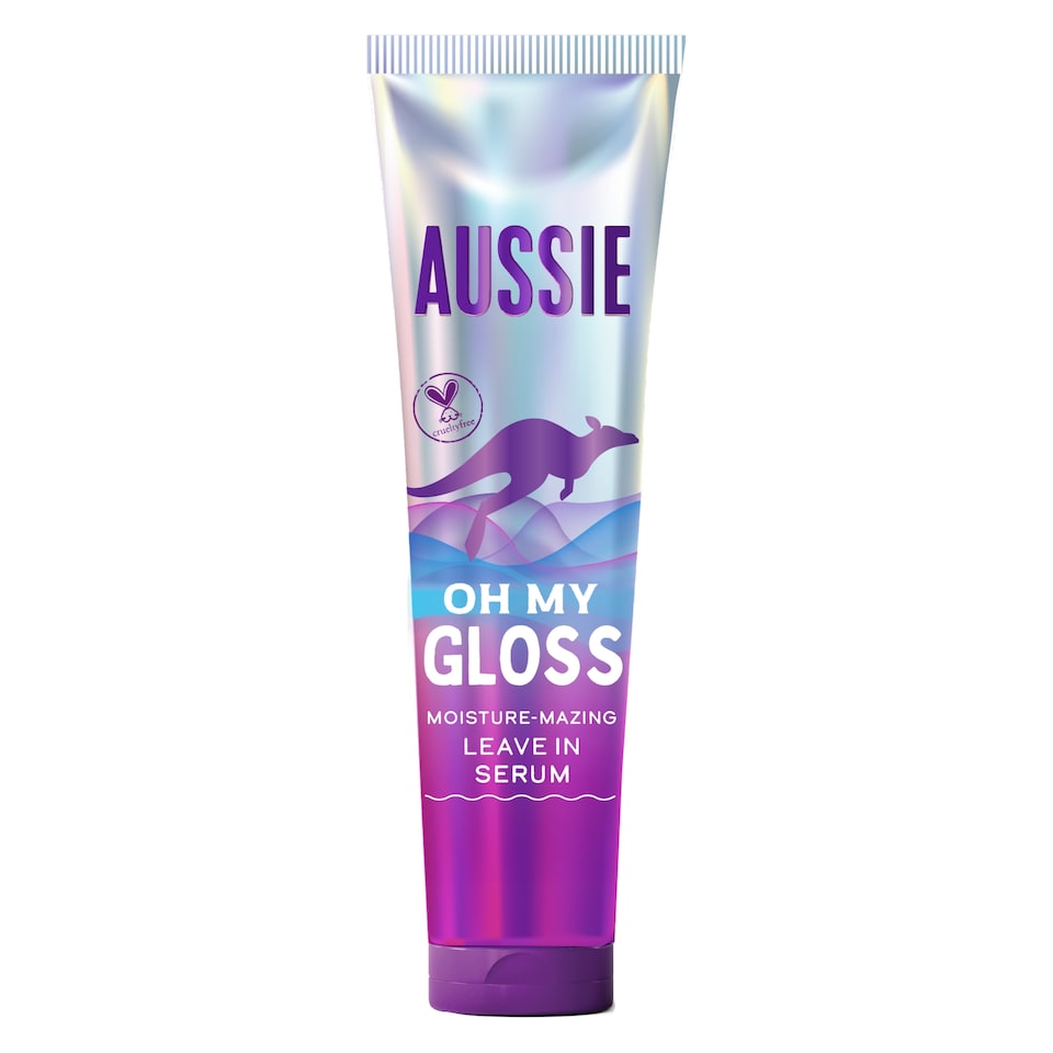 Aussie Oh My Gloss Moisture-Mazing Leave in Serum 160ml