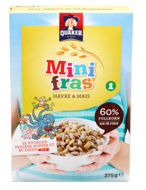 Frokostbl Mini Fras 375gr Quaker