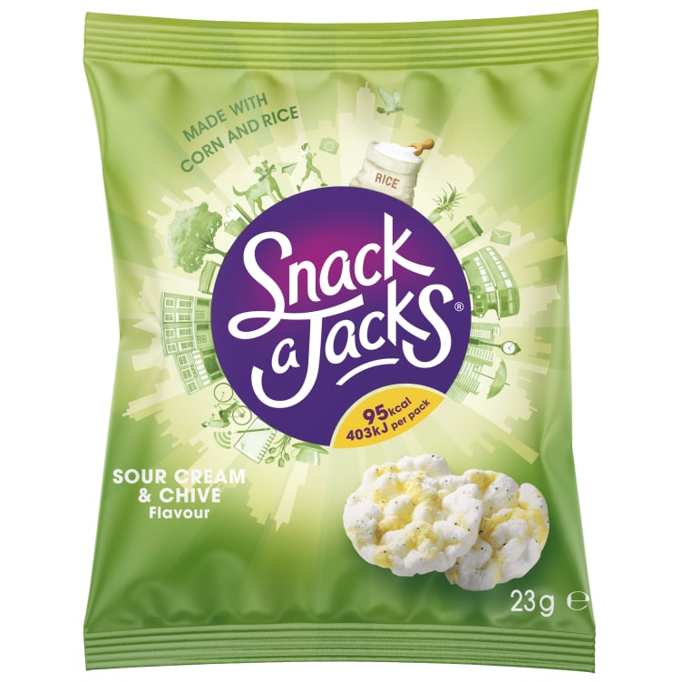 Snack A Jack Sour Creme 23g Quaker