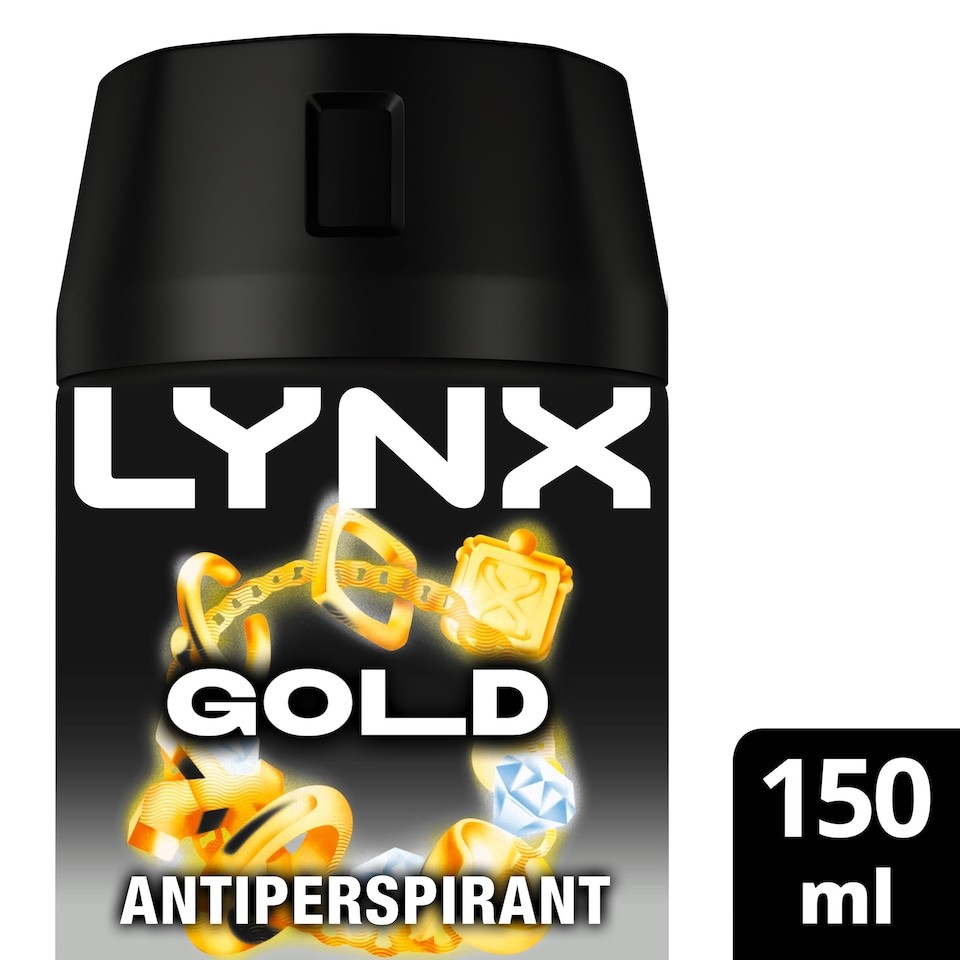 Lynx Gold 72h Antiperspirant Deodorant 150ml