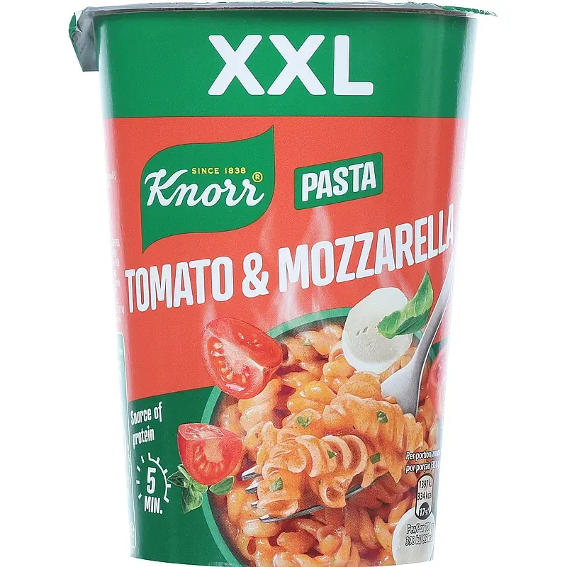 Tomat & mozzarella big snack pot 93 g Knorr