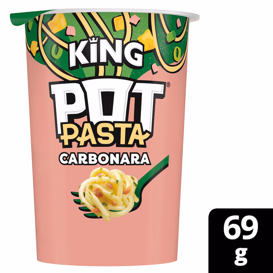 Pot Pasta Creamy Carbonara King Pot 69g