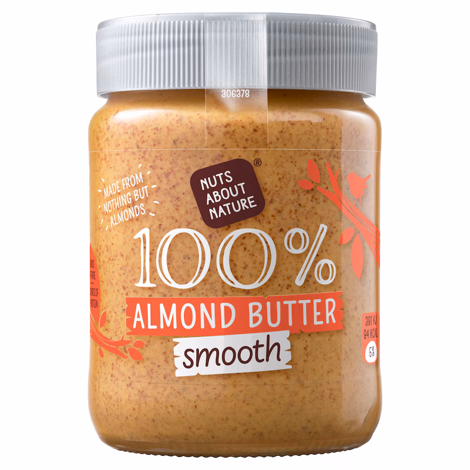 Nuts About Nature 100% Almond Butter Smooth 340G