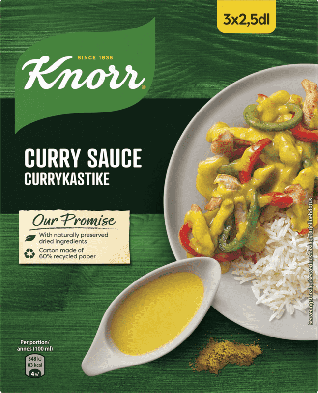 Knorr Karrisaus 3pk