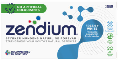 Zendium Duo Fresh + White 2x50ml