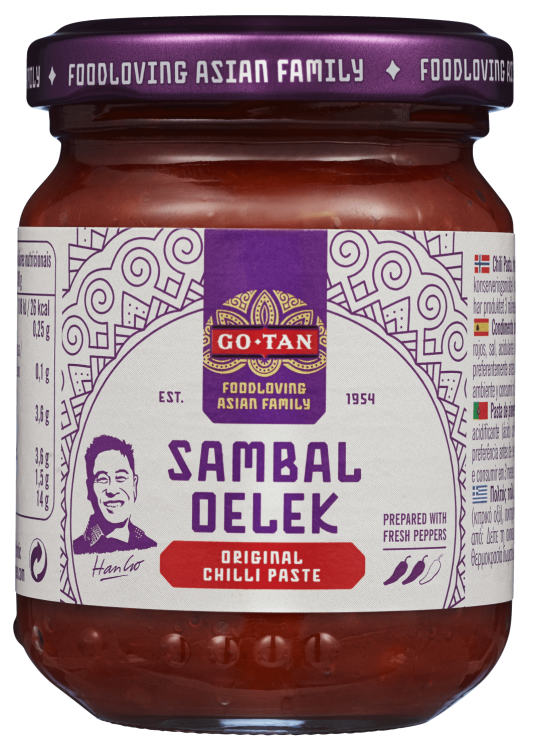 Sambal Oelek Chili Paste 100g Go-Tan