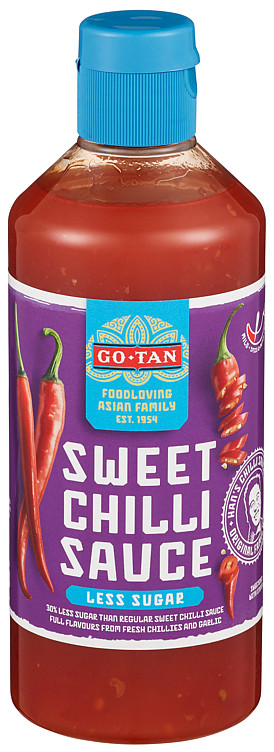Sweet Chili Saus Thai Less Sugar 500ml Go-Tan