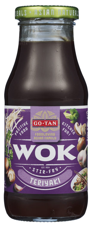 Woksaus Teriyaki 240ml Go-Tan
