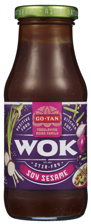 Woksaus Soy Sesame 240ml Go-Tan