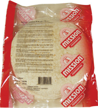 Mission Tortilla Wrap Fersk 20cm 18stk