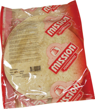 Mission Tortilla Wrap Fersk 25cm 8x18stk