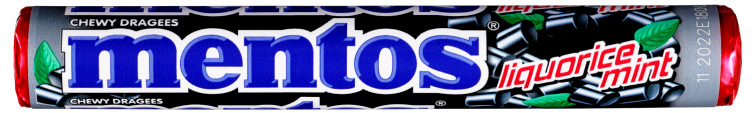 Mentos Liquorice Mint 37,5g