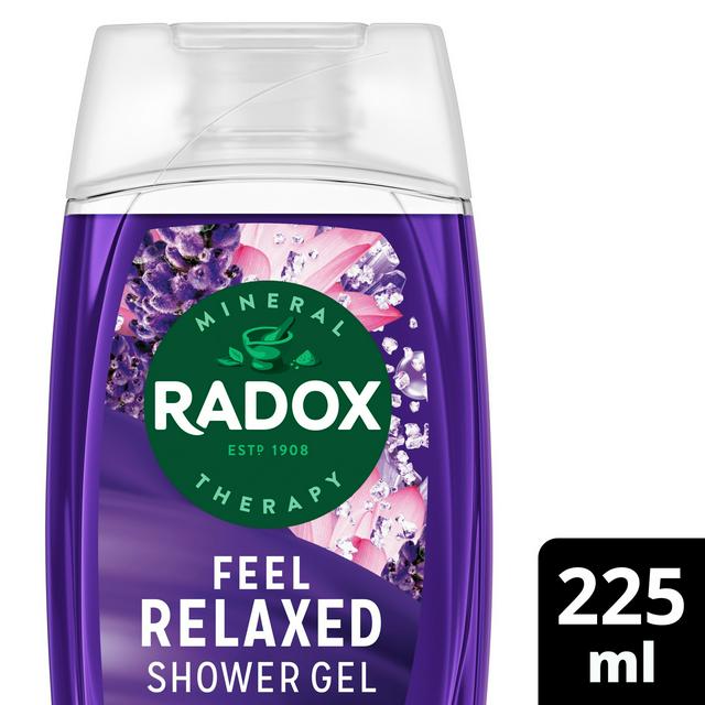 Radox Feel Relaxed Shower Gel Lavender & Waterlily Body Wash 225ml
