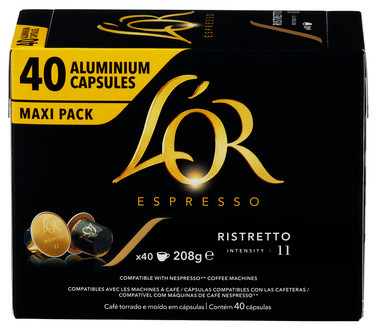 Lor Caps Ristretto Utz 40stk
