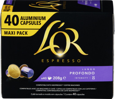 Lor Caps Profondo Utz 40stk