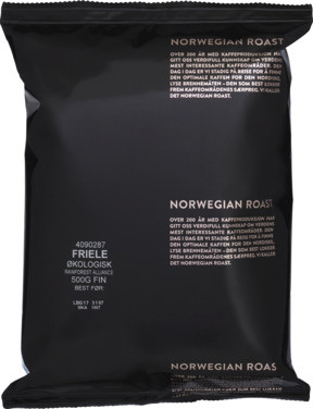 Friele Økologisk Ra Kaffe Finm 500g