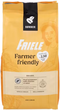 Friele Farmer Friendly Brasil Hel Rainforest alliance, 450 g