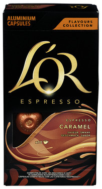 Lor Kaffekaps Espresso Caramel 10stk