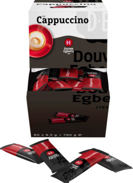 Pulverkaffe Cappucino 80 Sticks Douwe Egberts