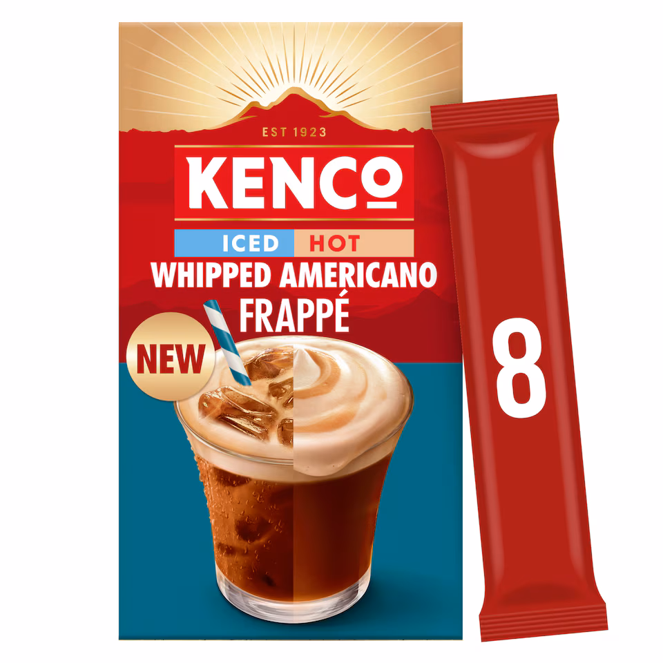 Kenco Iced Hot Americano Frappe Instant Coffee Sachets 8x11.5g