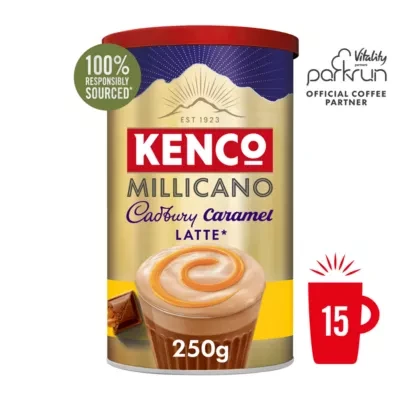 Kenco Millicano Cadbury Caramel Latte Instant Coffee 250g