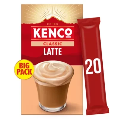 Kenco Classic Latte Instant Coffee Sachets x20