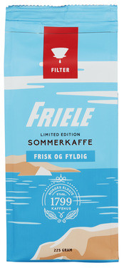 Friele Sommerkaffe Filtermalt 225g 1/2 Pall