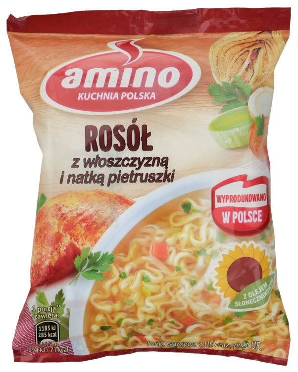 Nudler Rosol Zlocisty 59g Amino