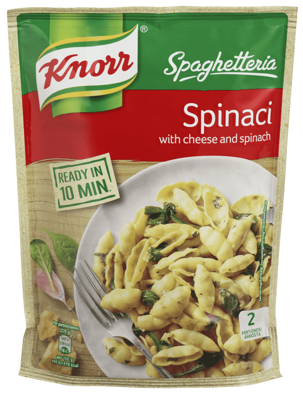 Knorr Spaghetteria Spinaci 160g