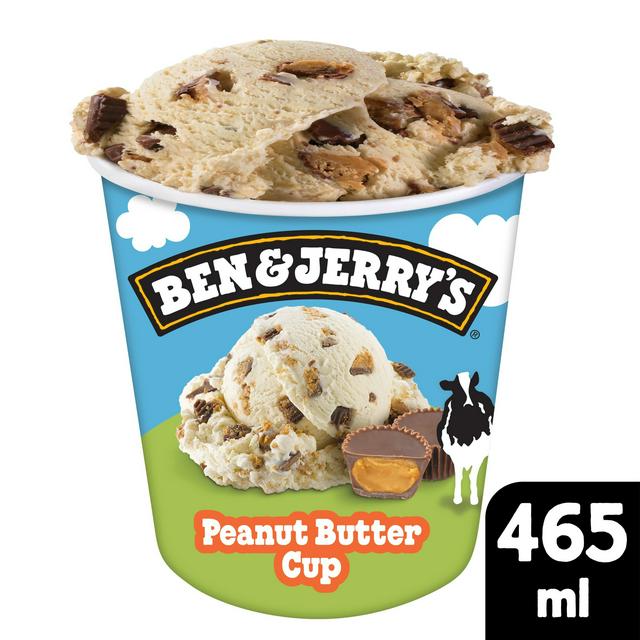 Ben & Jerry's Peanut Butter Cup Ice Cream Tub 465ml