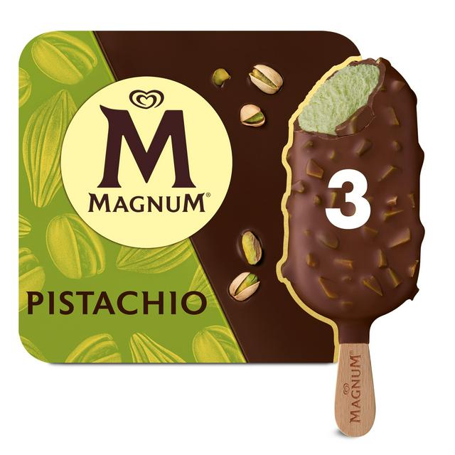 Magnum Collection Pistachio Ice Cream Sticks 3x100ml