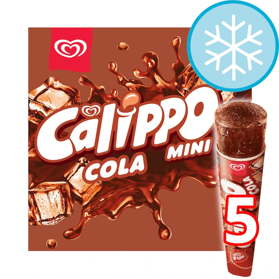 Wall's Calippo Mini Cola Ice Lollies 5x80ml