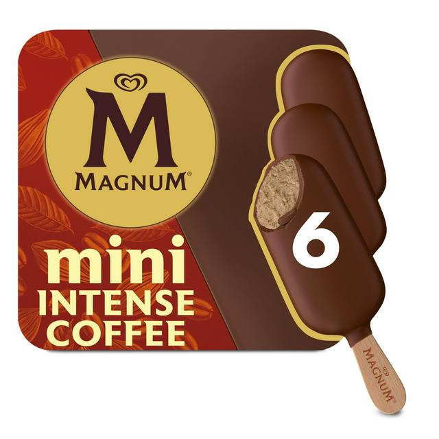 Magnum Mini Collection Ice Cream Sticks Intense Coffee 6 x 55ml