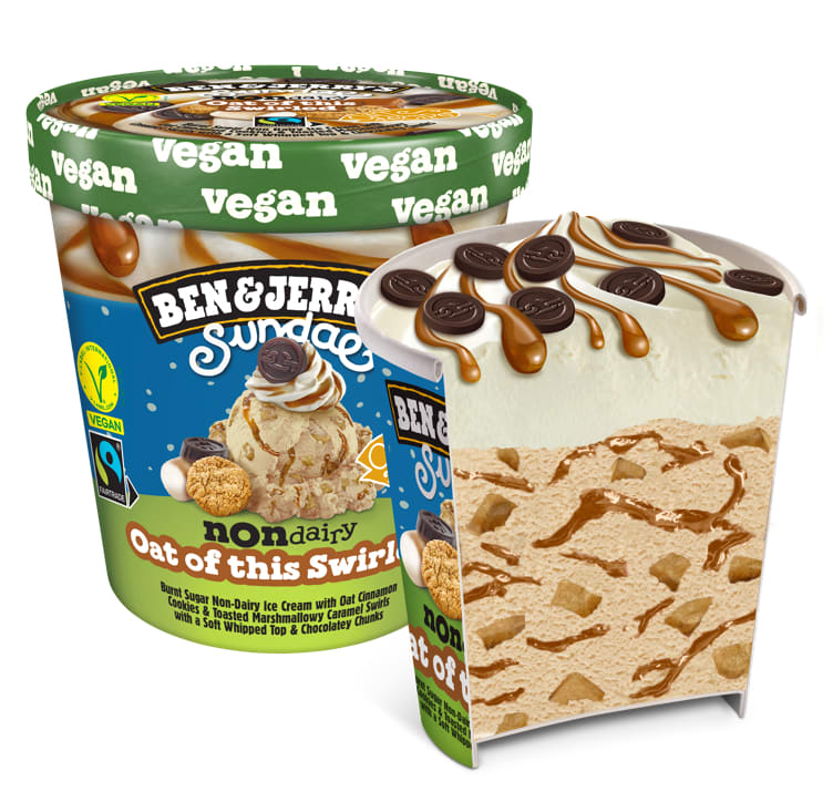 Ben&Jerry's Non Dairy Oat Of This Swirl 427ml
