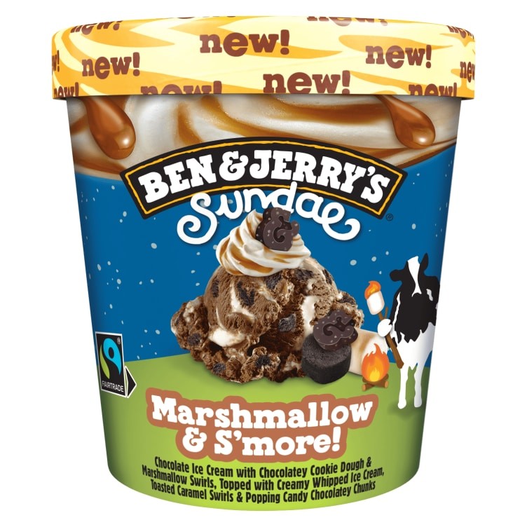 Ben&Jerry's Marshmallow & S'More 427ml
