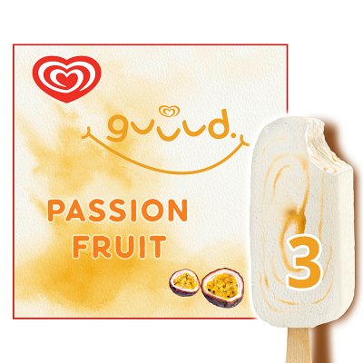 Guuud Greek Style Yoghurt Ice Cream Passion Fruit