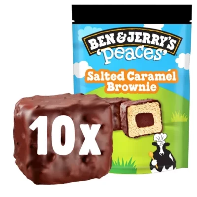 Ben & Jerry's Salted Caramel Brownie Ice Cream Peaces 10MP