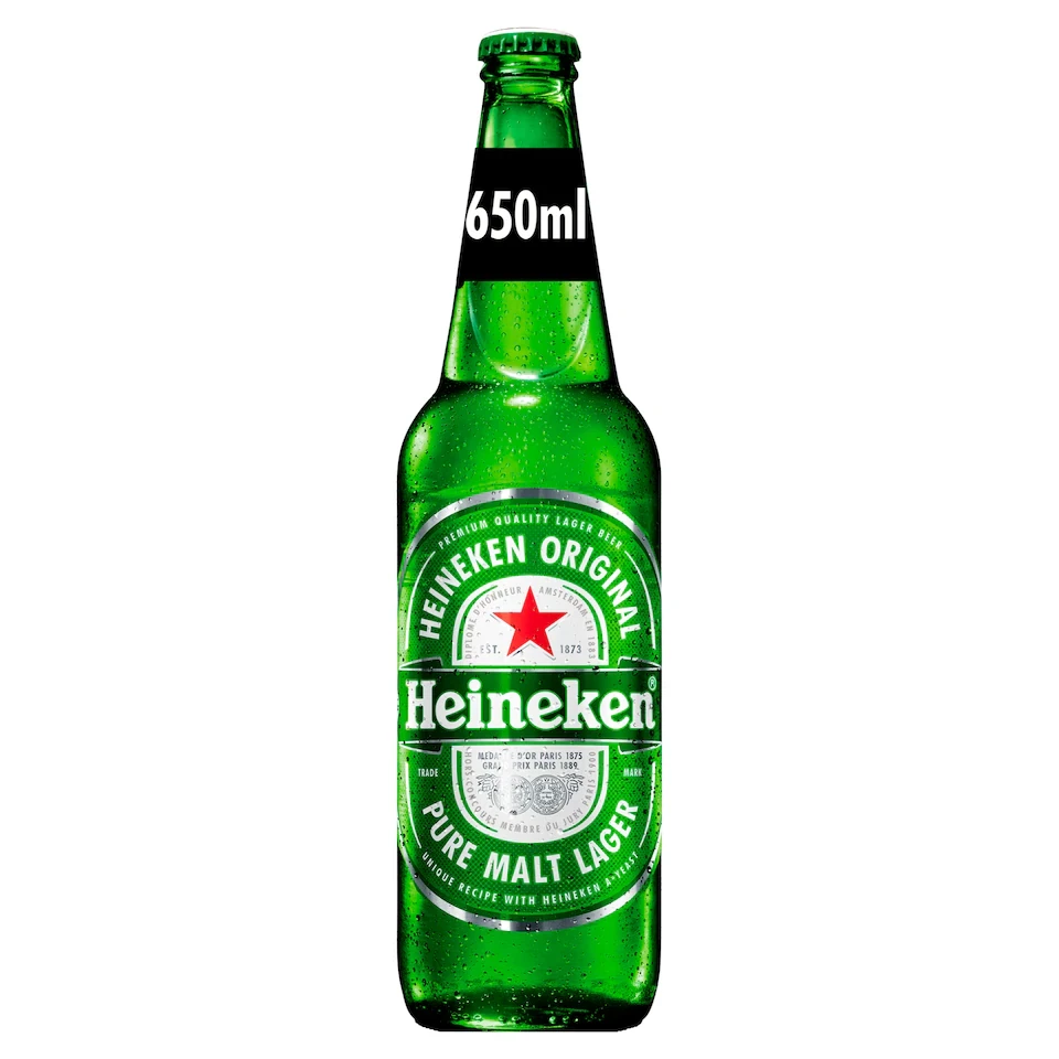 Heineken Lager Beer Bottle 650ml