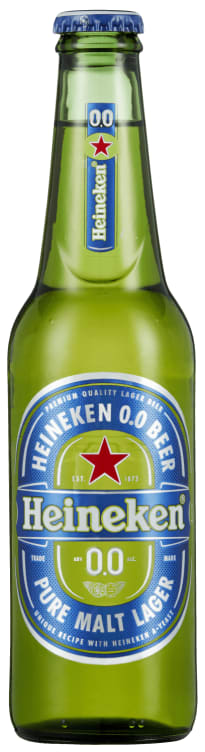 Heineken 0,0% 0,33l flaske