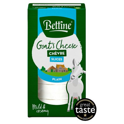 Bettine Mild Goats Cheese Plain Slices