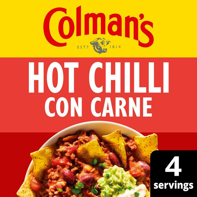 Colman's Hot Chilli Con Carne Recipe Mix 37g