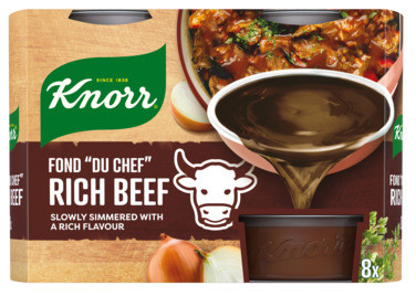 Knorr Fond Du Chef Rich Beef 8x28g