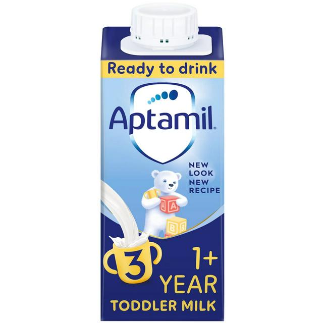 Aptamil 3 Toddler Milk Formula Liquid 1+ Years Ready To Feed 200ml