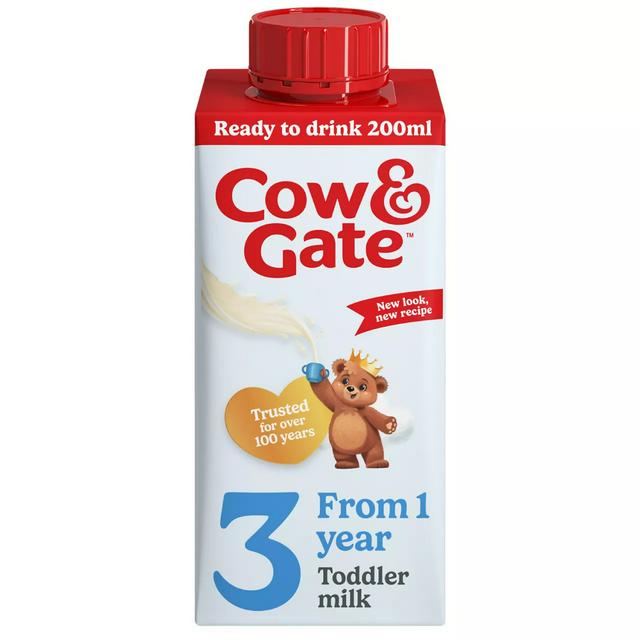 Cow & Gate 3 Toddler Milk from 1 Year 200ml