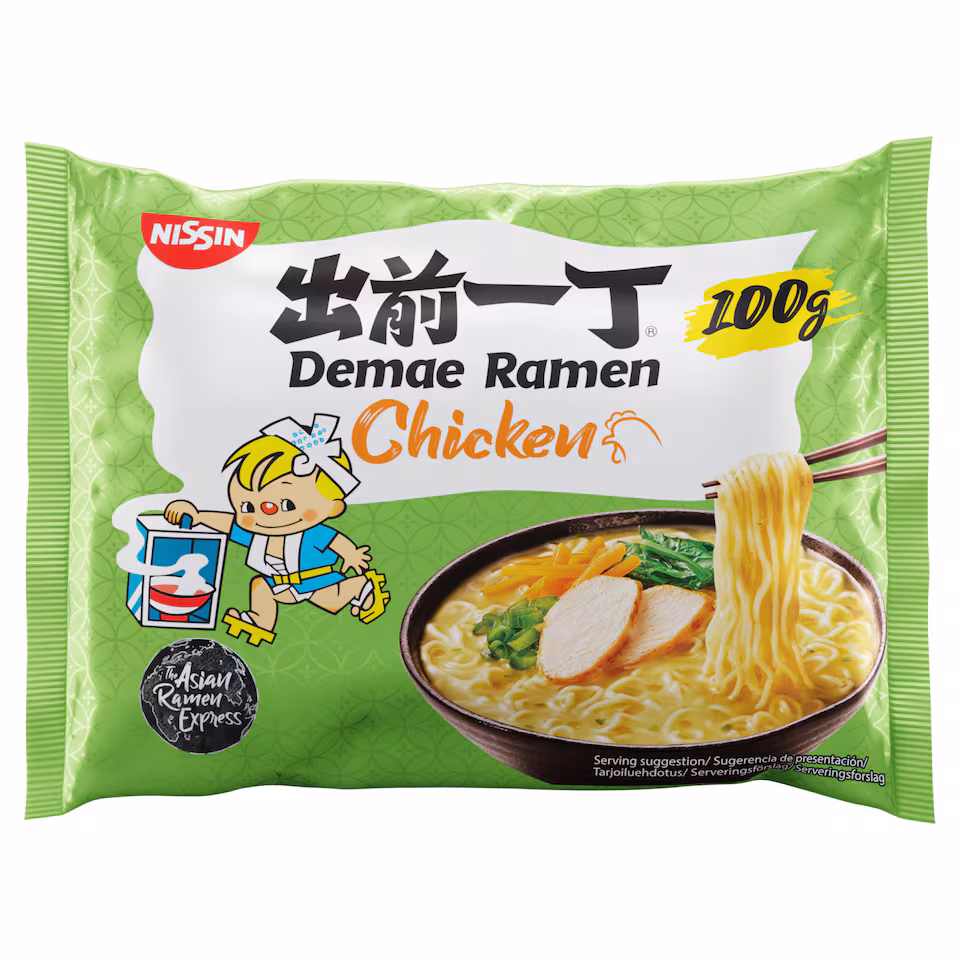 Nissin Demae Ramen Chicken Noodles 100G