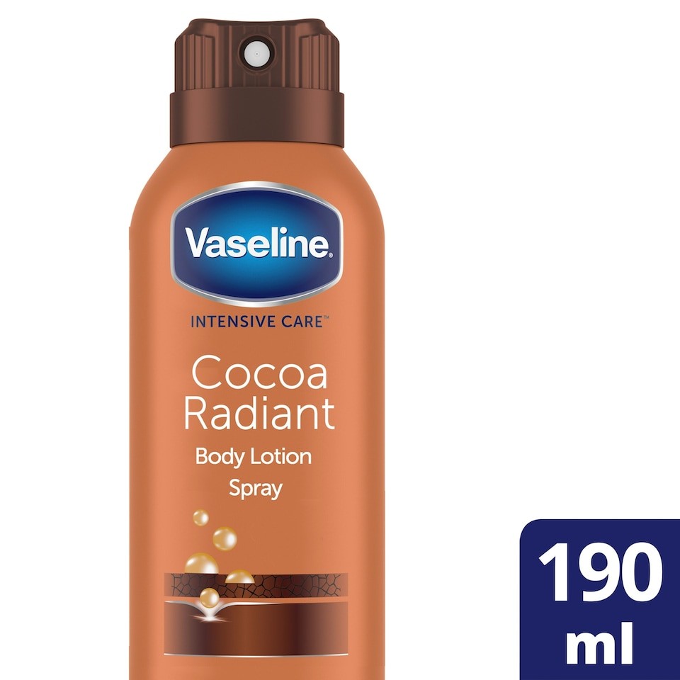 Vaseline Cocoa Radiant Spray & Go 190ml